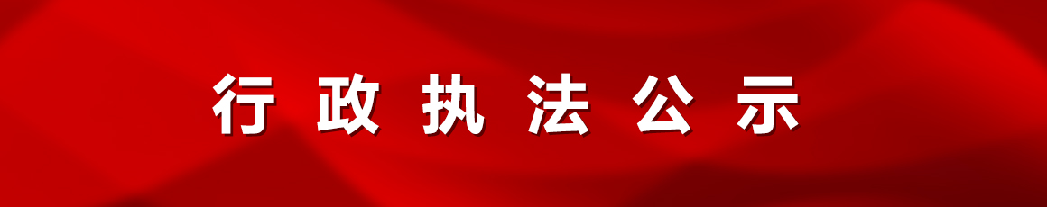 行政执法公示